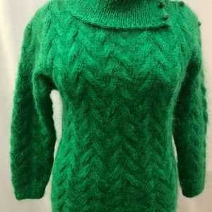 LUSH OVERSIZED MOHAIR WOMENS SWEATER SM/MD